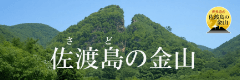 世界遺産 佐渡島の金山